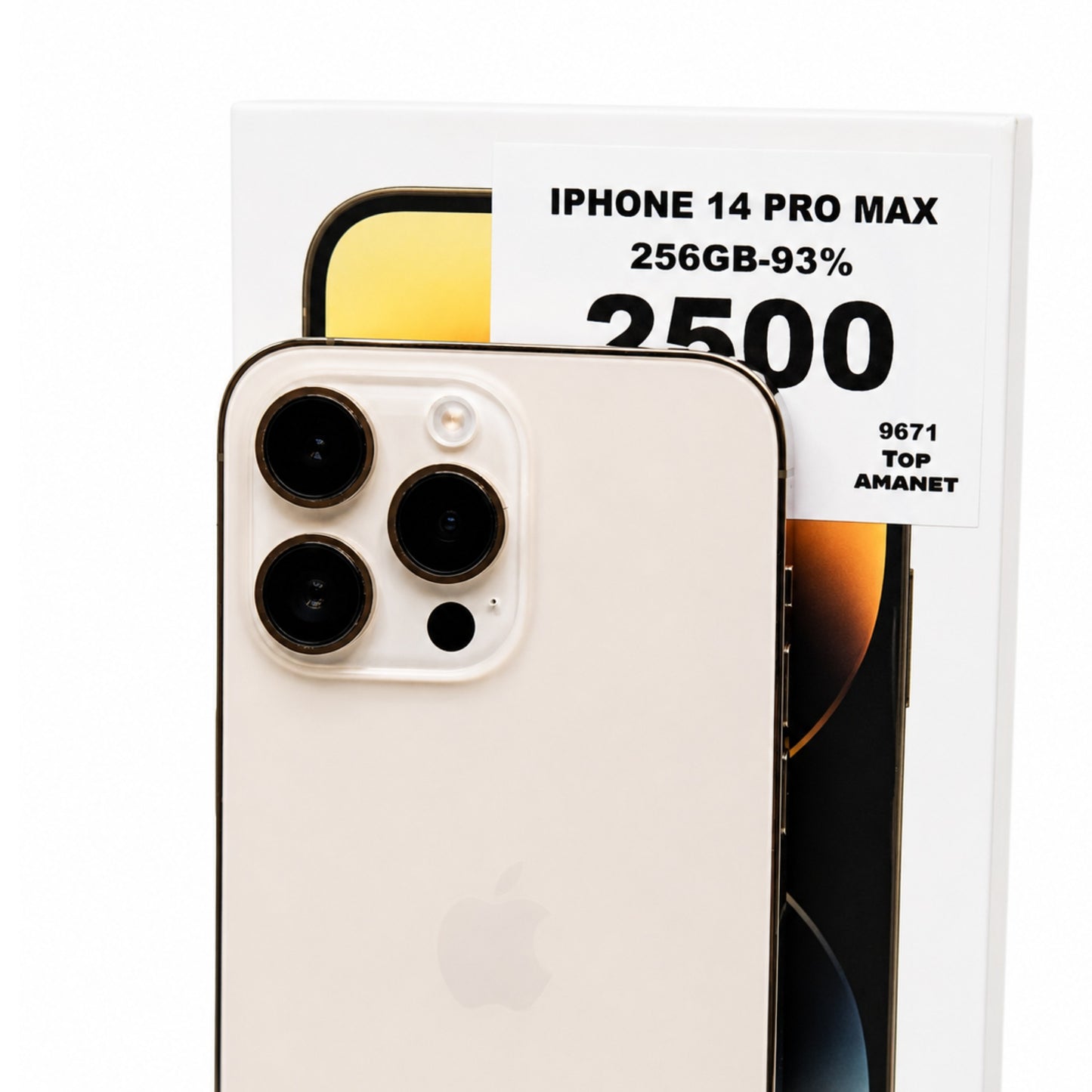 Iphone 14 Pro Max Gold 256GB - 9/10 - 9671